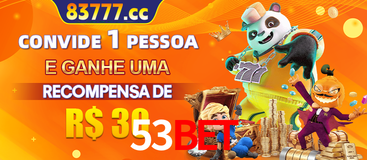Banner institucional da 53bet sobre parceria de marcas e criação de uma marca de excelência, apresentando os mascotes de jogos populares como o Fortune Tiger.