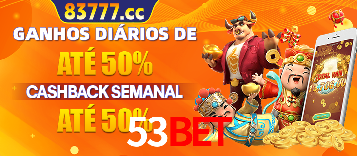 Anúncio de um membro ganhador do cassino 53bet que ganhou R$2.193.486,00 jogando o slot PG Fortune Tiger, com os mascotes do jogo comemorando o prêmio.